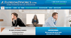 Desktop Screenshot of floridadivorce.com